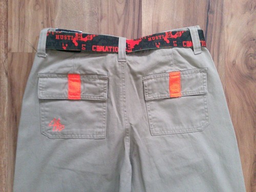 New Boys Size 14 John Cena Never Give Up Wrestling Pants With Belt - Picture 5 of 8