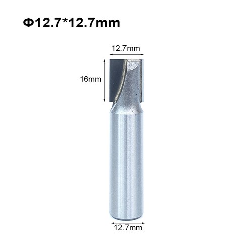 2 piezas Molino de extremo de madera de fresado de madera de 12,7 mm Cortador de carpintería - Imagen 2 de 6