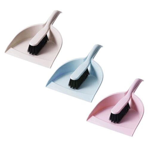 Small Broom and Dustpan Set Mini Hand Broom Dust pan with Cleaning Brush Combo - Bild 1 von 10