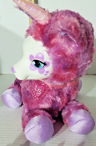Just Play Llamacorn Sorpresa Rosa Púrpura Unicornio Cachorro 1 Bebé Peluche Animal - Imagen 9 de 13