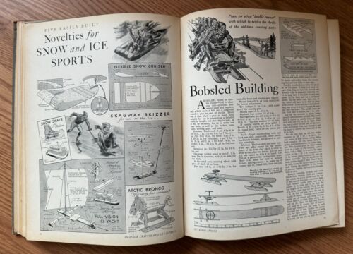 Amateur Craftsman's Cyclopedia of Things to Make From 1937 Popular Science VTG - Picture 3 of 20