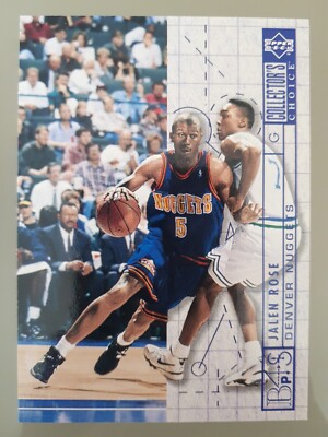1994-95 Upper Deck Jalen Rose B4S #378 Collector's Choice NBA Basketball Lesen!