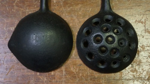 11" Black Skimmer/Strainer And Ladle/Dipper Unbranded Hanging home decor - Picture 4 of 5