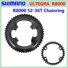 New Shimano Ultegra FC-R8000 Road Bike Inner Outer Chainring 2x11 Speed 52T 36T