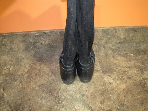 Dansko Francesca schwarze kniehohe Stiefel Gr. 39 US 8,5 EUC!! siehe Bilder-Details - Bild 4 von 10