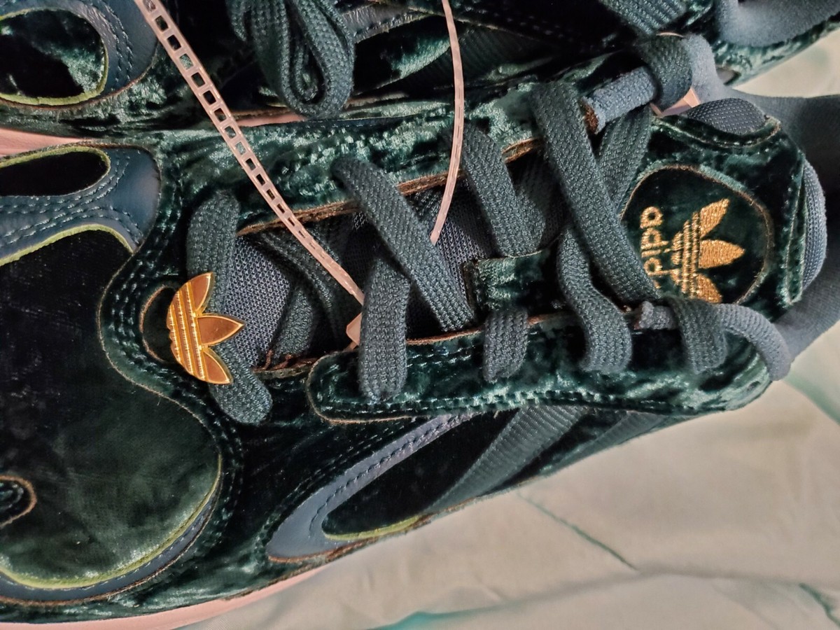 Size 10 - adidas Yung-1 Velvet - Hi Res Green 2019 Sneaker