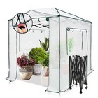 EAGLE PEAK 8x6 Portable Pop-up Indoor Outdoor Walk-in Greenhouse