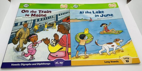 Lot of 2 - LEAP FROG TAG - Long Vowels (U), Digraphs & Diphthongs (ai, ay)- Used - Picture 1 of 11