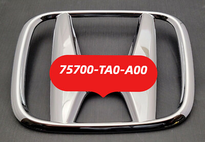#ad FOR 2008 2015 Honda Accord Front Emblem 75700 TA0 A00 Grille Logo Chrome $11.00