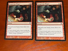 MTG Dangerous Wager SINGLE USED EXCELLENT CONDITION SEE PHOTOS
