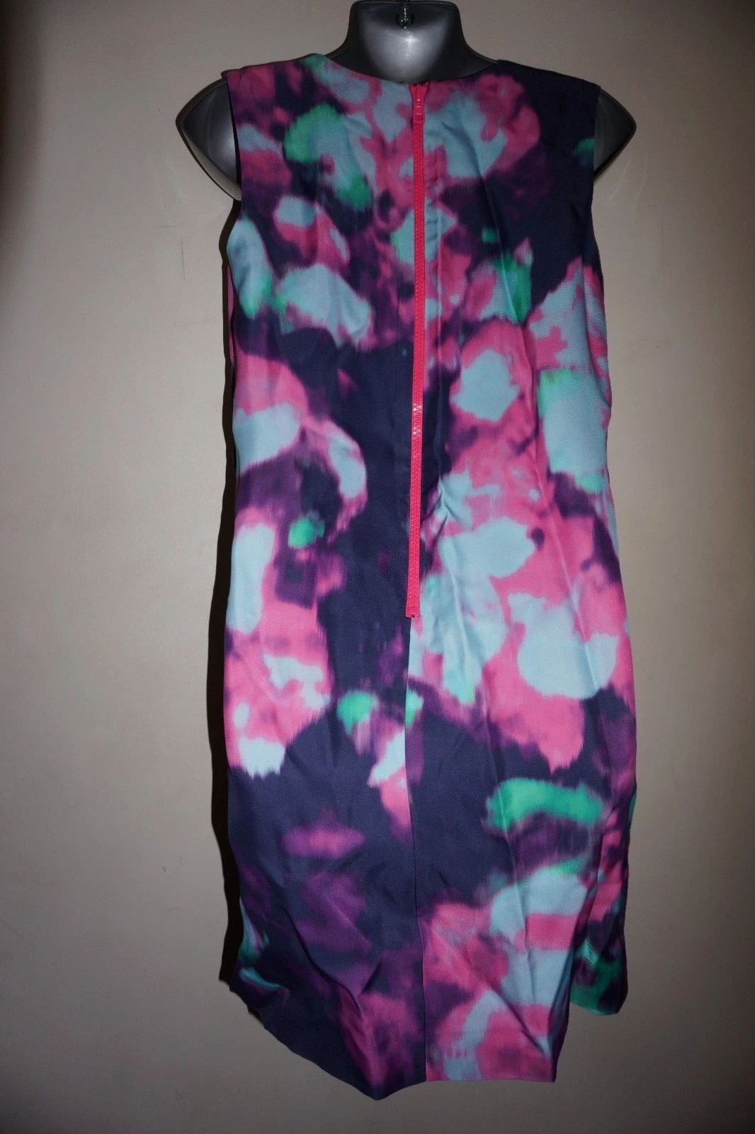 Abito Kate Spade Keri Simply Cinema astratto acquerello taglia 4 nuovo con etichetta