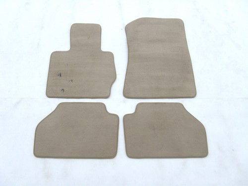 11 12 13 14 15 16 17 BMW X3 F25 X4 F26 TAN CARPET FLOOR MATS RUGS USED SET #1