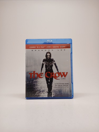 The Crow (1994, Blu-Ray + DVD) Brandon Lee, directed by Alex Proyas
