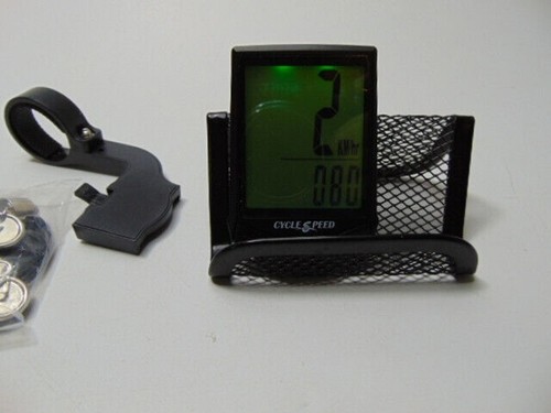 Cycle Speed Bicycle Computer 18 Functions Odometer/Calories/Temp/TripTime/Backli - Picture 10 of 16