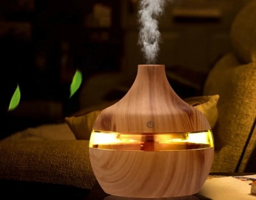 ✔️DIFFUSORE DI AROMI - AROMATERAPIA , con LED colori + 10 cotton stick OMAGGIO - Foto 6 di 12
