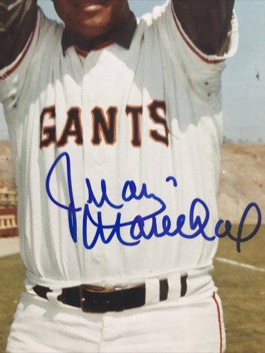 Juan Marichal MLB Baseball HOF: San Francisco Giants Autographed 8x10 Photo (1) - Picture 8 of 9