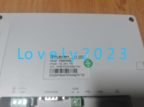 1pc used FLEXEM touch screen FE6070WE - Picture 3 of 4