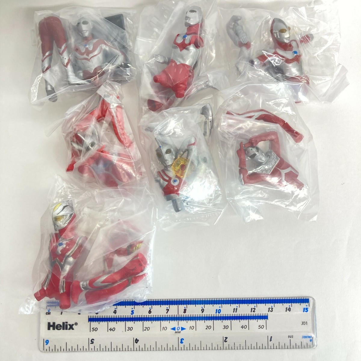 HG Gashapon Mini Figure Ultraman 49 Ultra Brothers & Mebius