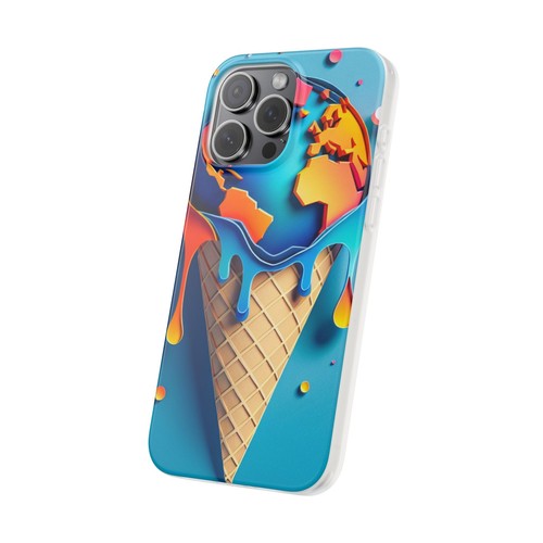 Earth Ice Cream Sleek Resistant Mobile Phone Back Case iPhone & Samsung S Series - 第 31/102 張圖片