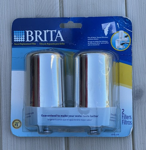Brita 2 Pack Faucet Filters Models FF-100 and OPFF-100 New Sealed - Picture 1 of 5