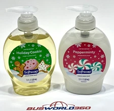SOFTSOAP Liquid Hand Soap HOLIDAY COOKIE & PEPPERMINTY - 7.5oz - LOT of 2x - NEW