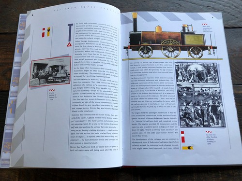 1993 Australia Post - Trains of Australia - All Aboard - With Stamps - Picture 3 of 5