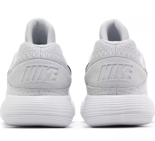 Nike Hyperdunk 2017 Low White Black Pure Platinum Grey Shoes 897663-100 Men's - Picture 4 of 6