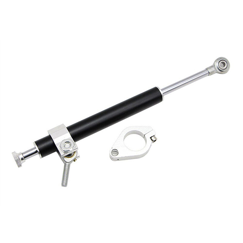 CNC Steering Damper Stabilizer For Harley Dyna Softail Road King Street