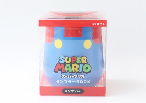 Nintendo Tokyo Super Mario Tumbler Book Mario & Luigi Stainless Steel JAPAN NEW - 第 34/44 張圖片