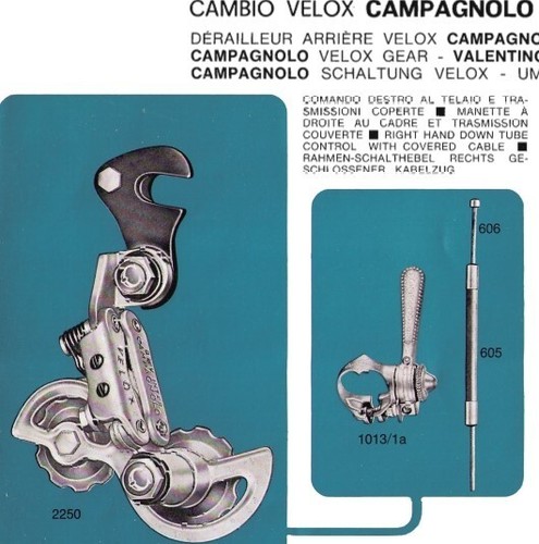 Vintage Campagnolo Velox 1013/1a Single Downtube Shifter 1971 Ex-Display *Rare* - Picture 4 of 9