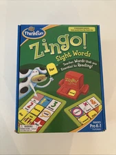 Zingo Sight Words Game Pre-K-1 Grades ThinkFun. Great For Early Readers