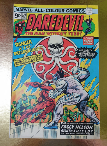 Marvel Daredevil #121 May 75π1st App Jackhammer, Kane Cvr BRONZE AgeVF/NM 9.0π - Picture 2 of 18