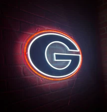 GEORGIA BULLDOGS, UGA NEON LED SIGN for Game Room, Office, Bar, Man Cave, Decor