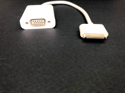 Apple 30-pin to VGA Adapter MC552ZM/B & Premium Produce L8-1 Lightning HD Adapte - Picture 4 of 7
