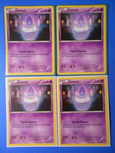 4x Litwick 48 114 Pokemon Tcg Card Xy Steam Siege Common Nm Ebay 4x Litwick 48 114 Pokemon Tcg Card Xy Steam Siege Common Nm Ebay