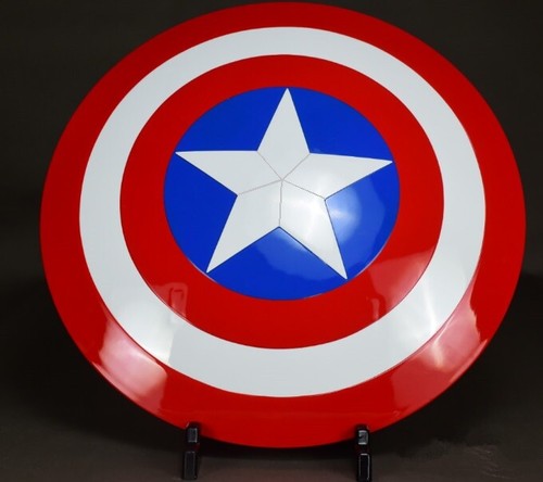 Cattoys Movie Captain America 1:1 ABS Shield Model Cosplay Toy GIFT NEW IN BOX - Picture 3 of 12