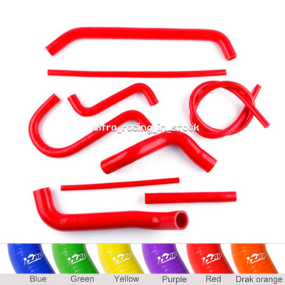 Durite De Radiateur Silicone Rouge Pour Ford Falcon AU1/AU2 4.0L 6 Cyl 1998-2002 - Neuf