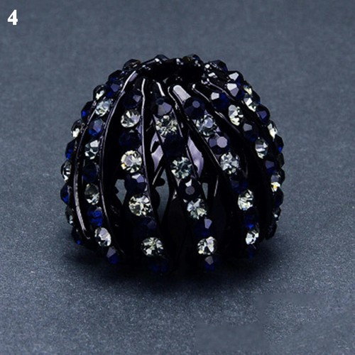 Women Bird Nest Expanding Ponytail Tail Hair Bun Holder Clip Claw Girls Hairpin^ - Picture 52 of 62