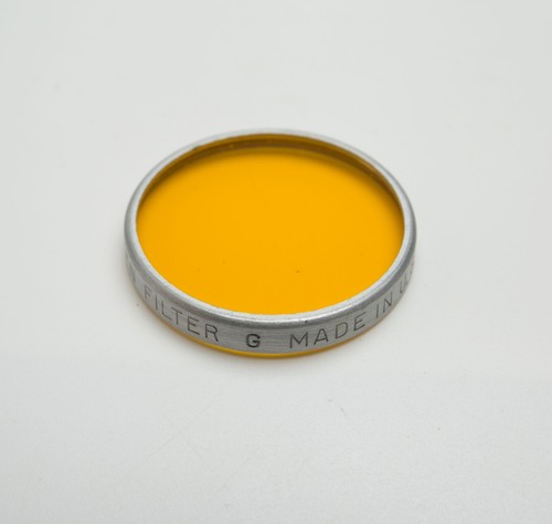 MINT! Kodak Series V (5) Wratten G Filter No. 15 (Deep Yellow) B&W Contrast 30mm - Picture 5 of 9