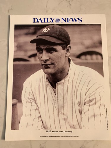 New York Daily News Yankees 2-Sided Photo & Gallo Caricature (Player Choice) - Picture 40 of 48