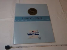 Canine Caner management book booklet Hill's diet veterinary text dog puppy 
