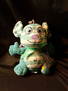 Neopets-S1-Plushie-Mynci-w-used-keyquest-Code