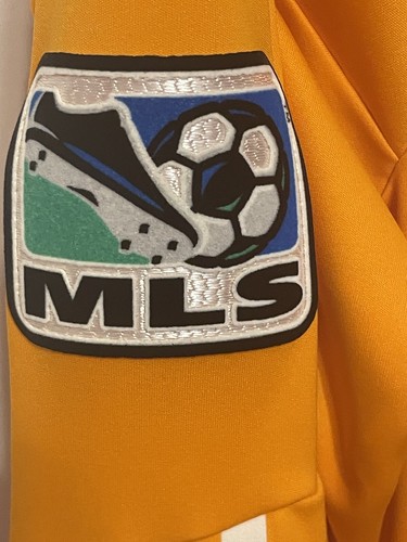 ADIDAS MLS HOUSTON DYNAMO 2008-10 AUTHENTIC ON FIELD HOME JERSEY SZ LG - Picture 5 of 10