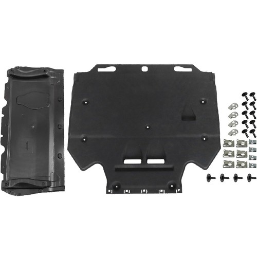 Engine Under Cover Set + Clips for 11-18 Audi A6 4G/C7 A7 4G 3.0 TDI 4G0863821B - Picture 6 of 6