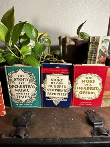 1940's Editions of " THE LITTLE MUSIC LIBRARY " HARD COVER BOOK SET WITH BOX - Picture 1 of 13