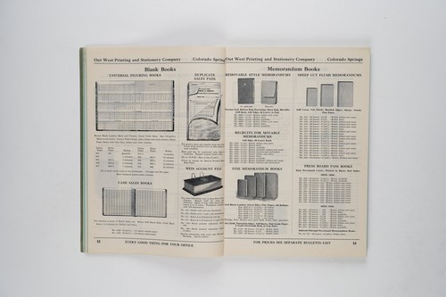 1920s Catalog of Office Supplies by Out West Company - Picture 4 of 10