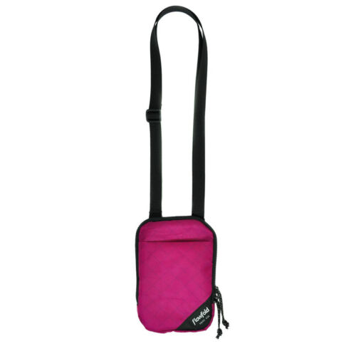 New Flowfold Recycled Magenta Portland Phone Bag aka Fuchsia - Picture 3 of 3