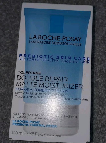 La Roche-Posay Double Repair Matte Feuchtigkeitscreme 100 ml/3,38 flüssige Unzen Neu im Karton Ablaufdatum 6/2027