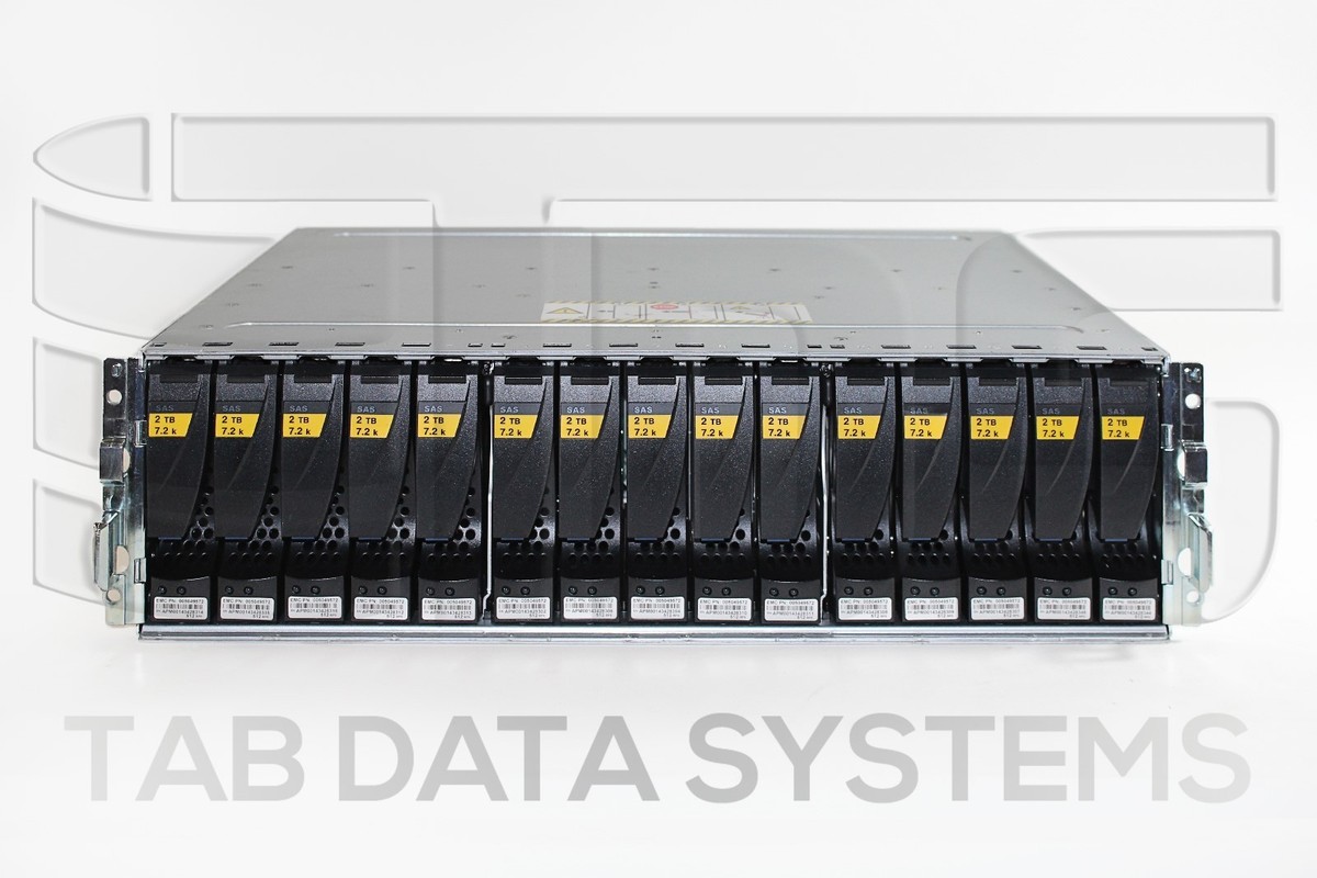 EMC Data Domain ES30 30TB Shelf w/ 15x X-ES30-2TBS 2TB SAS HDD
