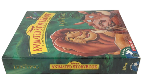 Disney's Lion King Animated Storybook CD for Windows 1994 Big Box Vintage - Picture 6 of 11